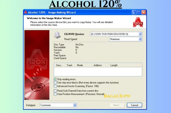Alcohol 120% Latest Download 2024