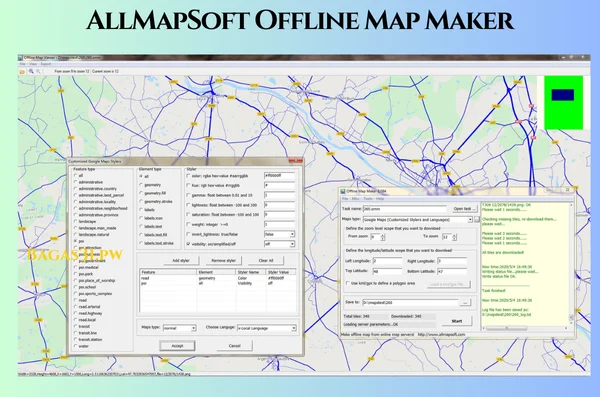 AllMapSoft Offline Map Maker Terbaru Download 2025