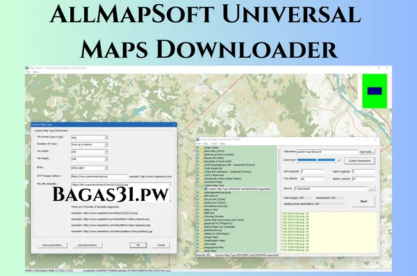 AllMapSoft Universal Maps Downloader Free Download
