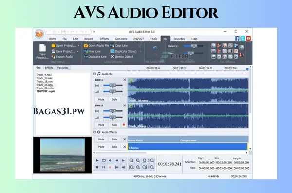 AVS Audio Editor Free Download