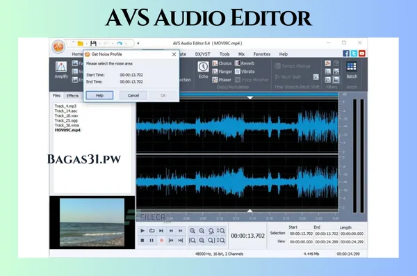 AVS Audio Editor Terbaru Version