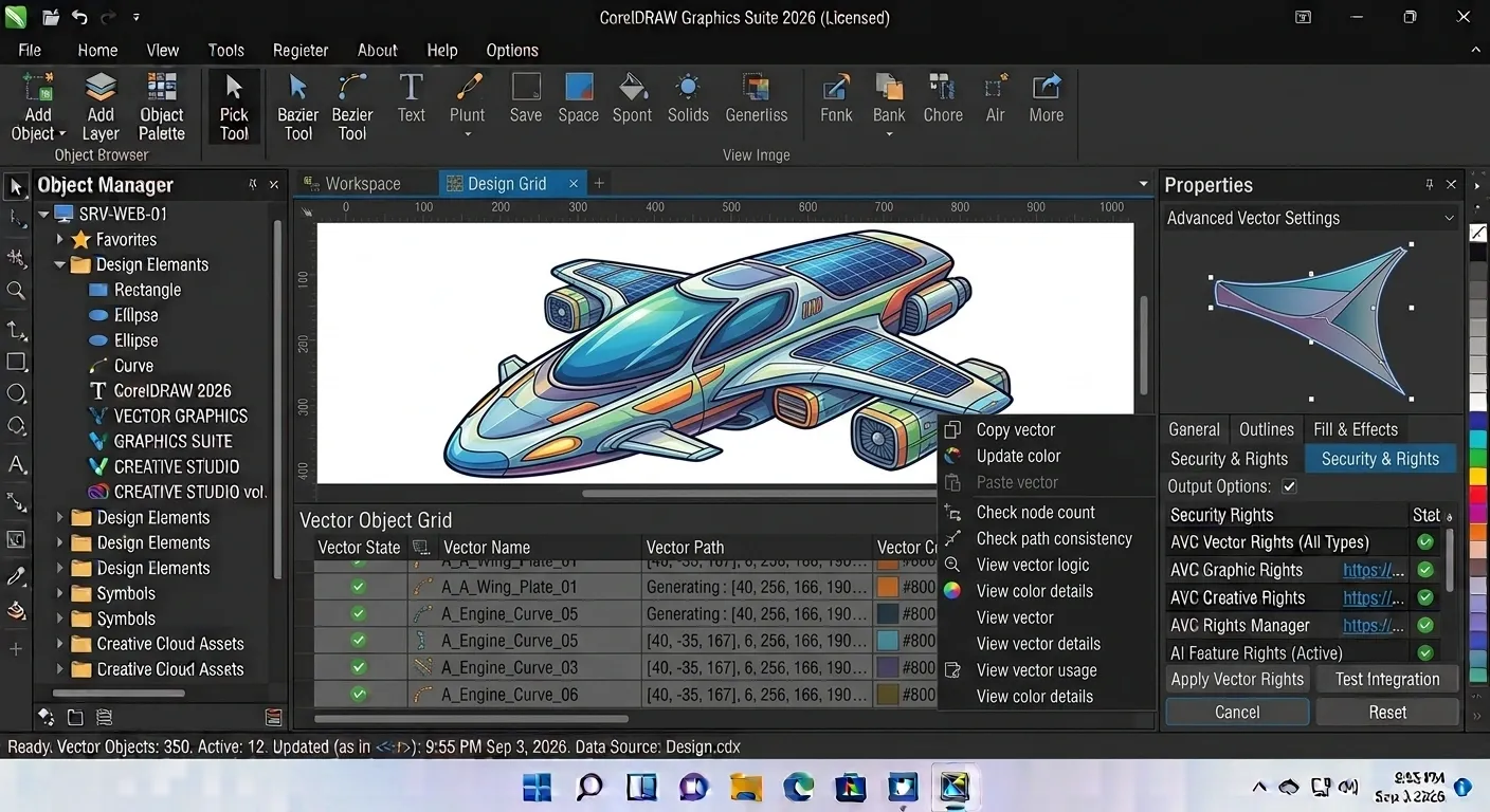 CorelDRAW Graphics Suite 2026 vector design