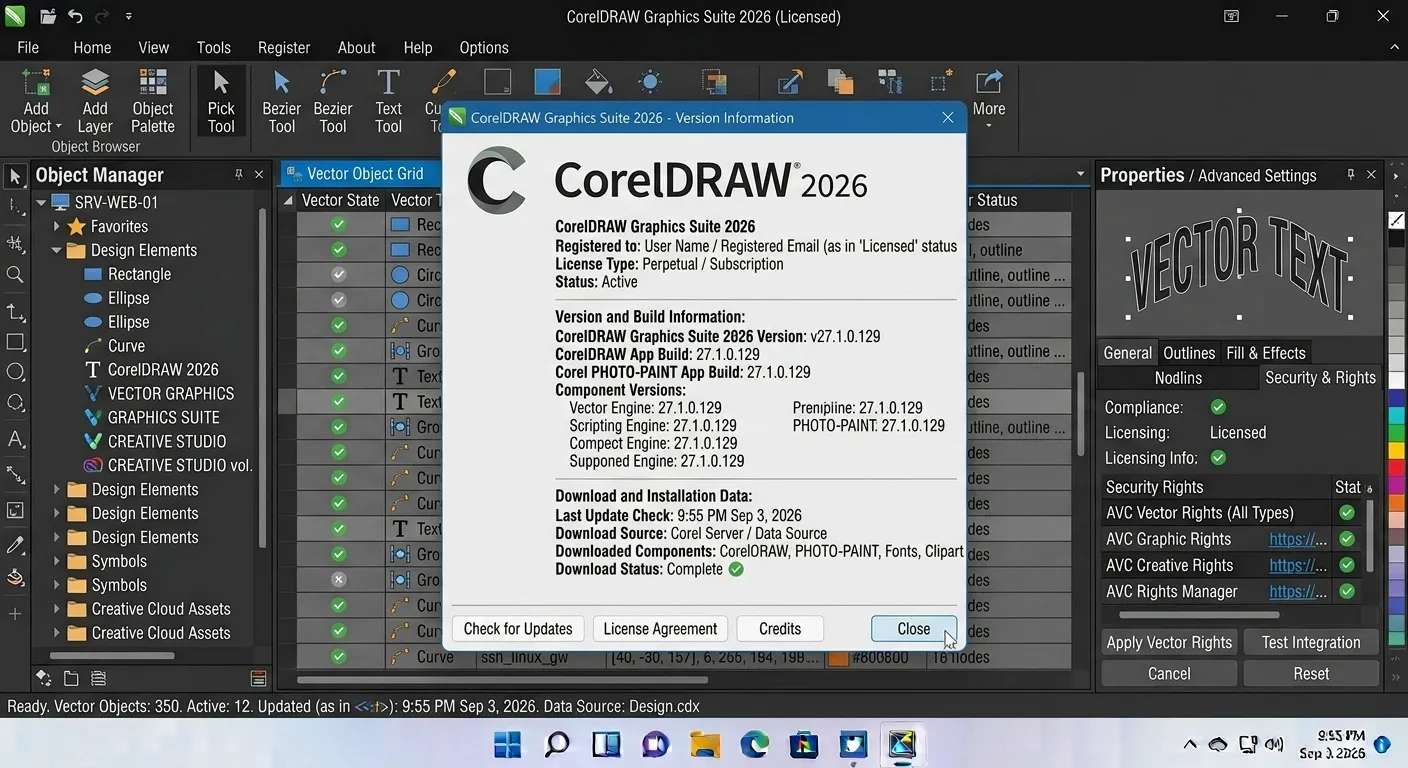CorelDRAW Graphics Suite 2026 version