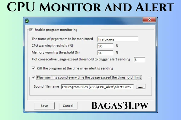 CPU Monitor and Alert Free Download