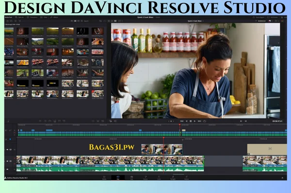 Design DaVinci Resolve Studio Terbaru Download 2024