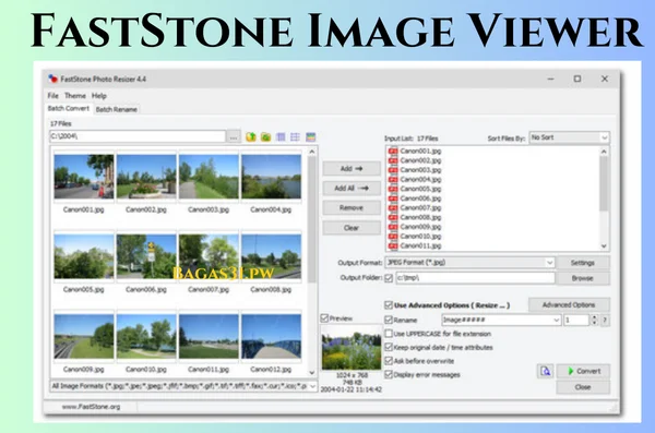 FastStone Image Viewer Download 2024
