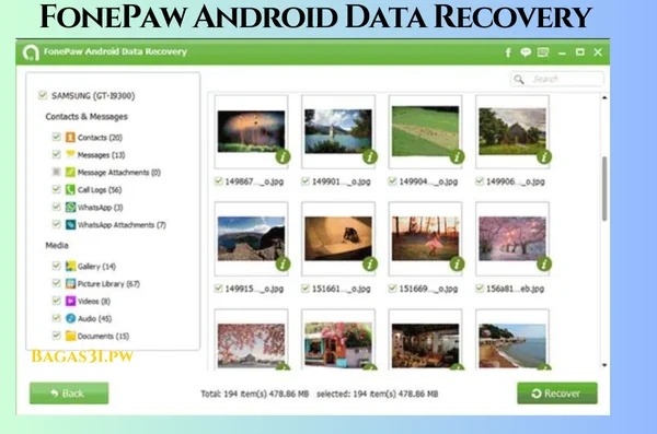 FonePaw Android Data Recovery Terbaru Version 2024