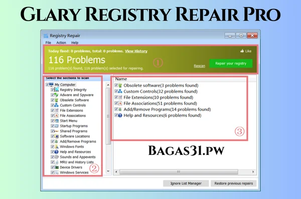 Glary Registry Repair Pro Free Download