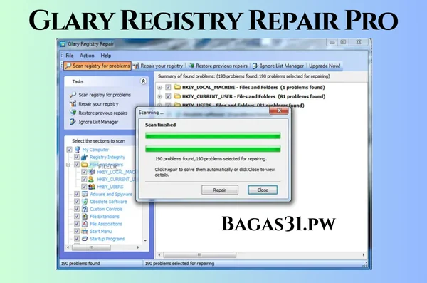 Glary Registry Repair Pro Full Terbaru