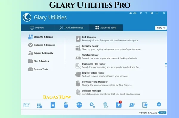 Glary Utilities Pro Terbaru Version 2024