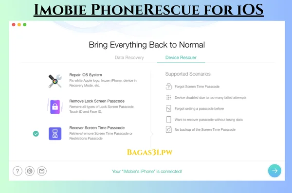 Imobie PhoneRescue for iOS Terbaru Download 2024