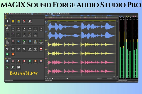 MAGIX Sound Forge Audio Studio Pro Terbaru Download 2024