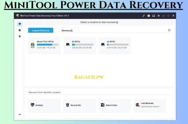 MiniTool Power Data Recovery Latest Version Download 2024 