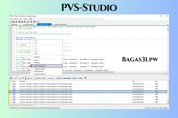 PVS-Studio Terbaru Version