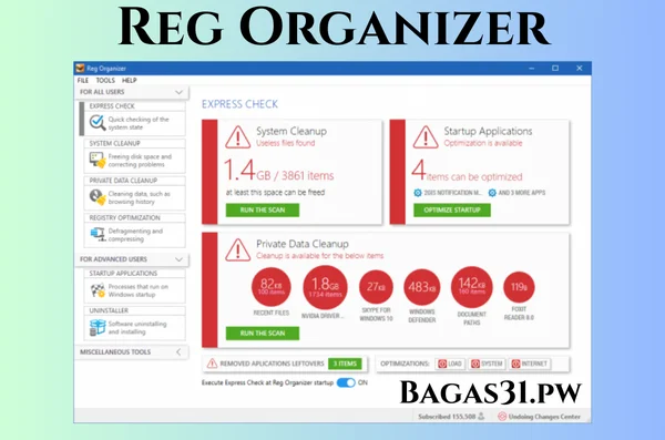 Reg Organizer Full Terbaru