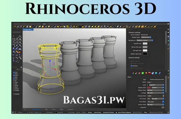 Rhinoceros 3D Free Download