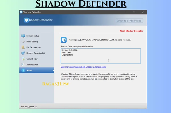Shadow Defender Download 2024