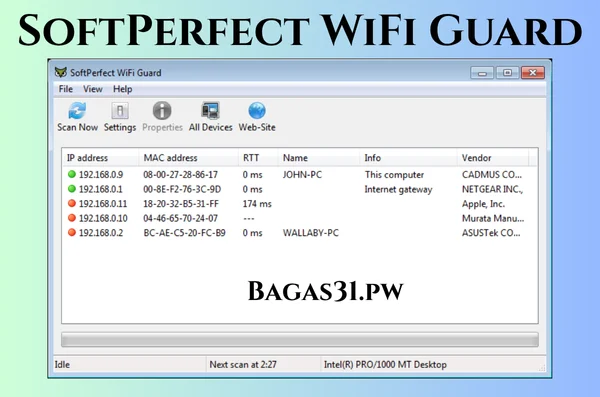 SoftPerfect WiFi Guard Free Download