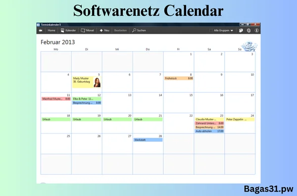 Softwarenetz Calendar Free bagas31