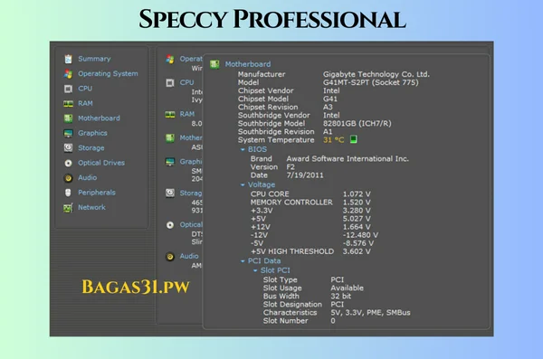 Speccy Professional Terbaru Download 2024