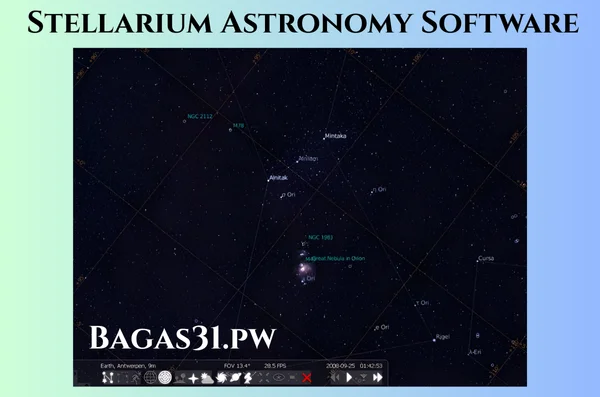 Stellarium Astronomy Software Free Download