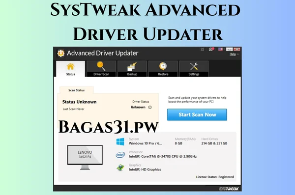 SysTweak Advanced Driver Updater Free Download
