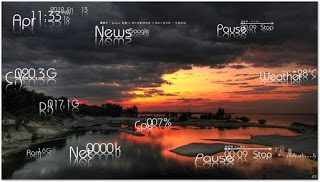 The Beast Rainmeter Skins / Theme 2013 whitereflectionwhiteskin-8330924