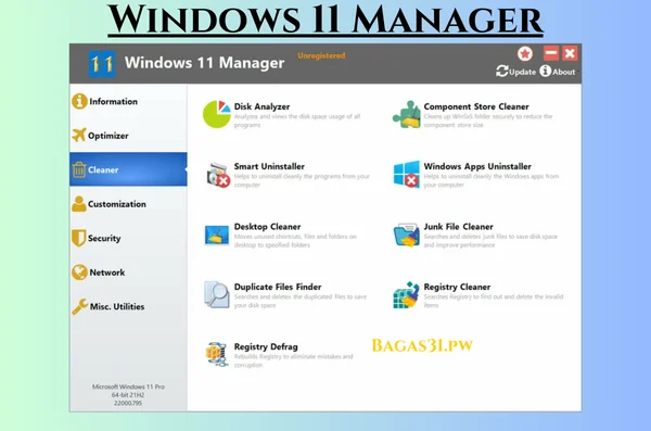 Yamicsoft Windows 11 Manager Full