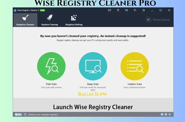 Wise Registry Cleaner Pro Terbaru Version 2024