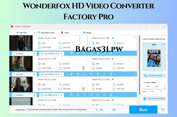 Wonderfox HD Video Converter Factory Pro Full Terbaru