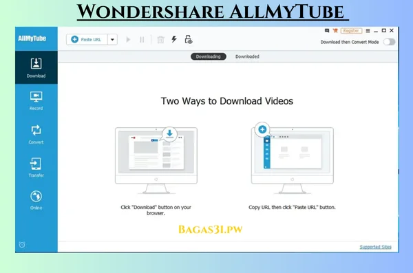 Wondershare AllMyTube Latest Download 2024