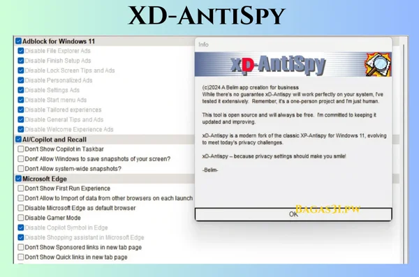 XD-AntiSpy Download 2024