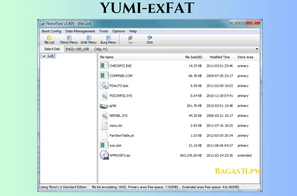YUMI-exFAT Download 2024