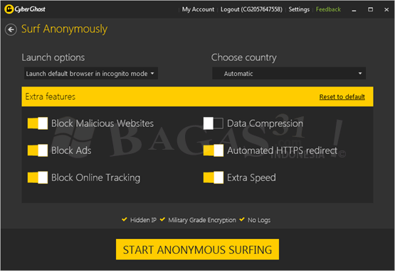 CyberGhost VPN 6.0.5 Full Version 4