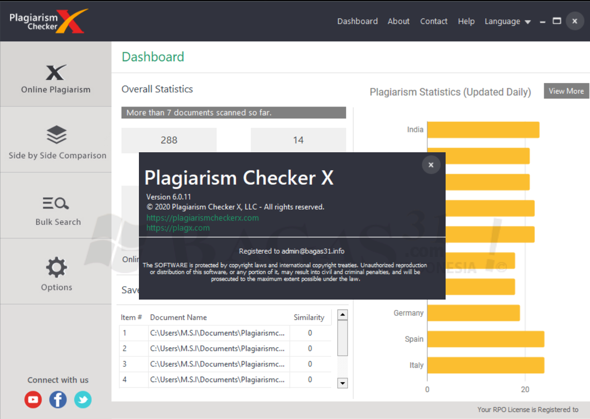 Plagiarism Checker X 2019 Free Download