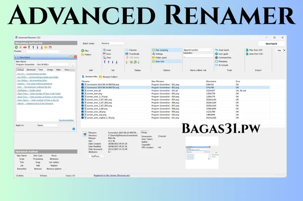 Advanced Renamer Full Bagas31