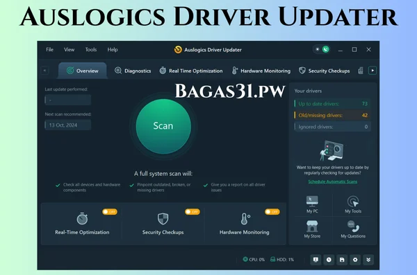 Auslogics Driver Updater Full Bagas31