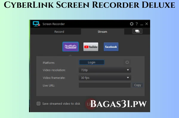 CyberLink Screen Recorder Deluxe Free Download