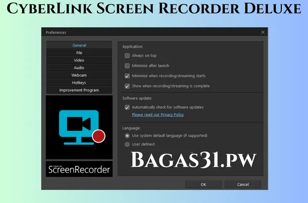CyberLink Screen Recorder Deluxe Full Terbaru