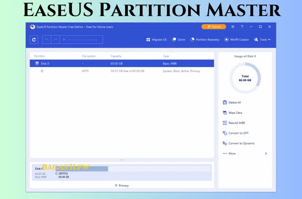 EaseUS Partition Master Download 2024 