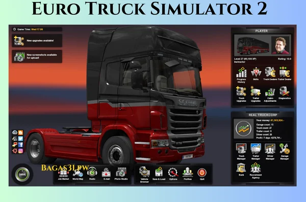 Euro Truck Simulator 2 Download 2024 