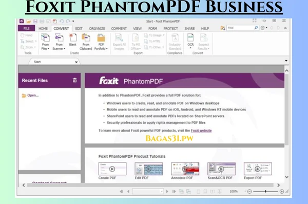 Foxit PhantomPDF Business Latest Download 2024