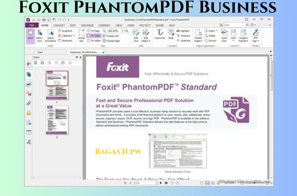 Foxit PhantomPDF Business Terbaru Download 2024