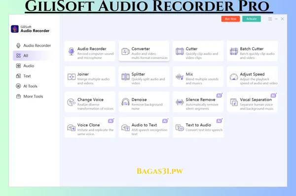 GiliSoft Audio Recorder Pro Latest Download 2024