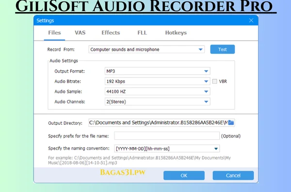 GiliSoft Audio Recorder Pro Terbaru Download 2024