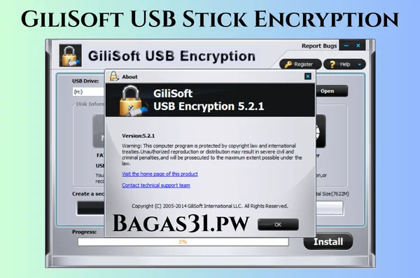 GiliSoft USB Stick Encryption Free Download