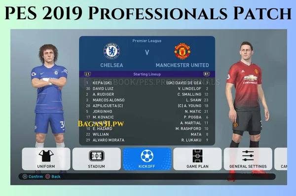 PES 2019 Professionals Patch Download 2024