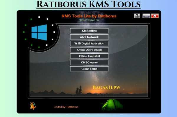 Ratiborus KMS Tools Latest Download 2024