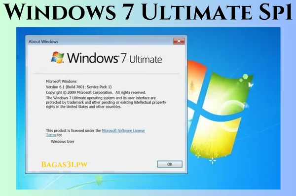 Windows 7 Ultimate Sp1