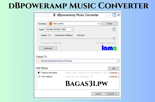 dBpoweramp Music Converter Free Download